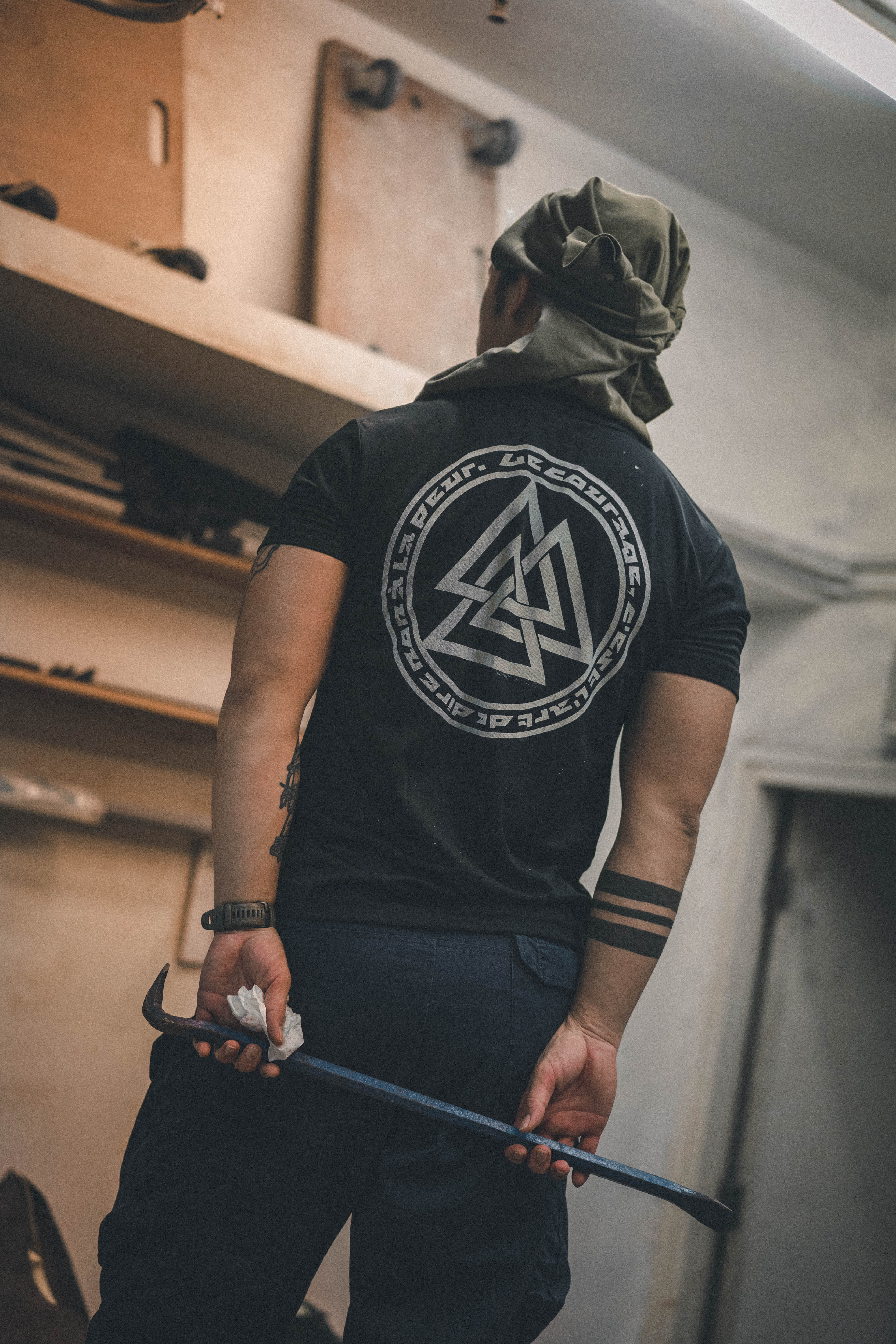 Quick-Drying Tee shirt, Valknut, RAS