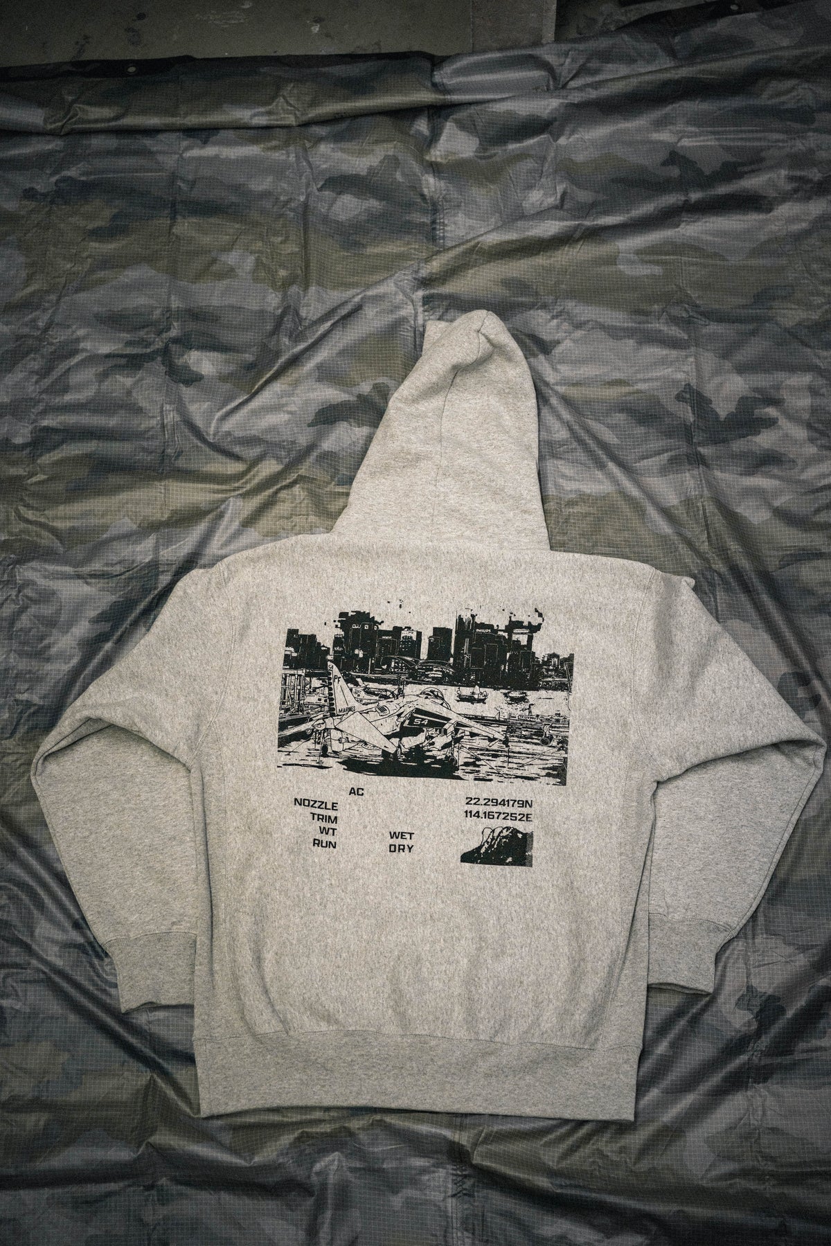 Double Layer Hoodie, AV-8B in Victoria Harbour