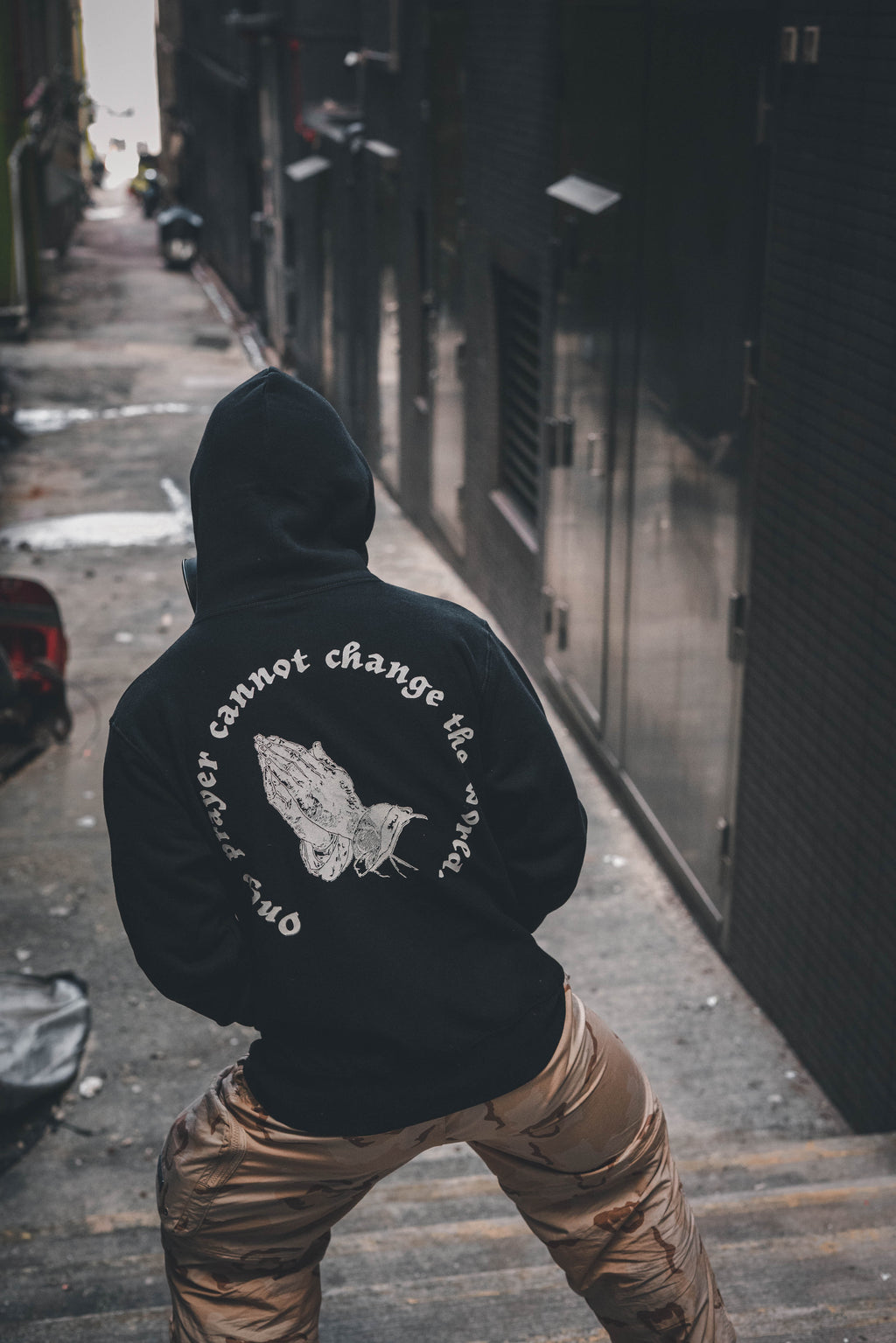 Double Layer Hoodie, Prayer