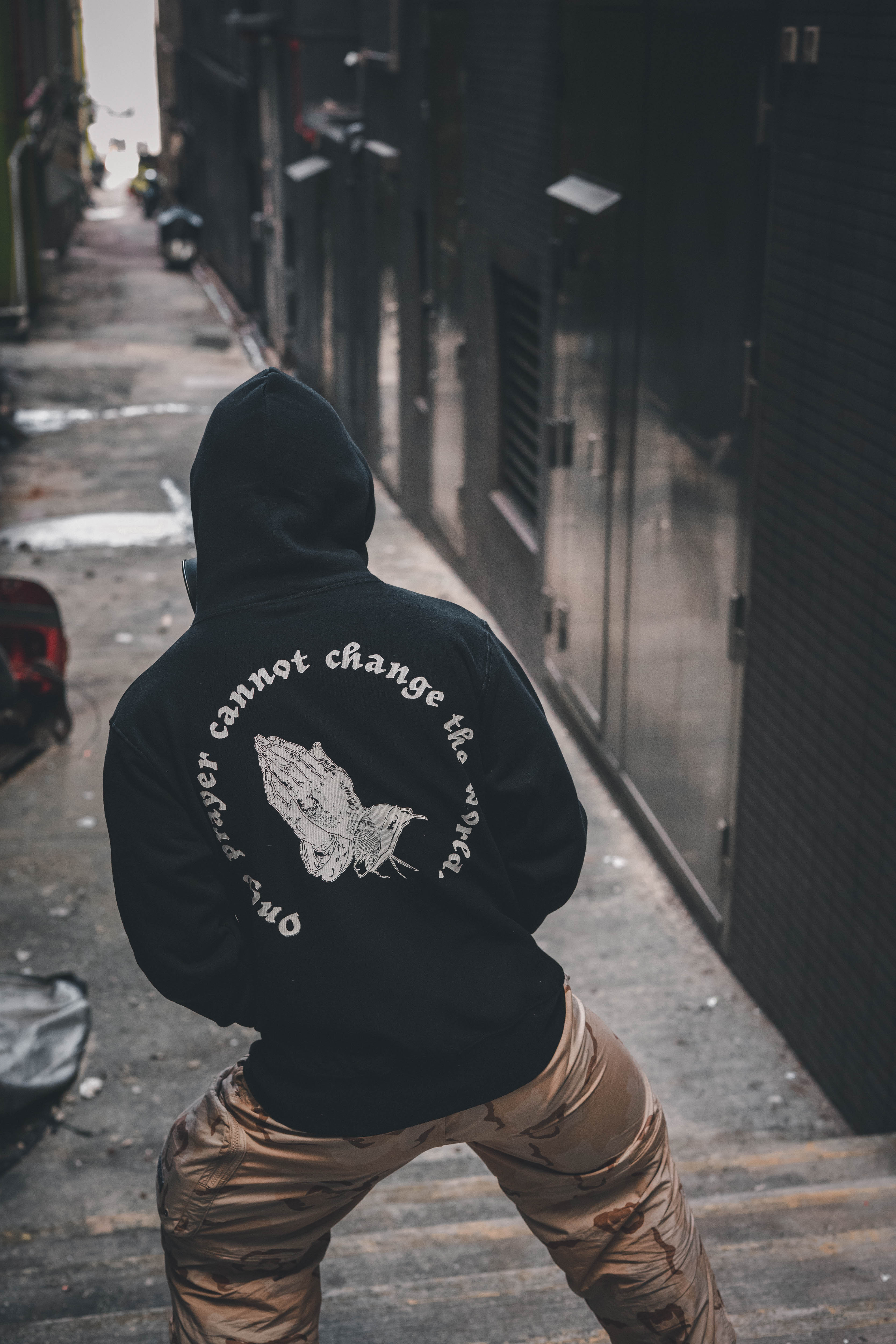 Double Layer Hoodie, Prayer