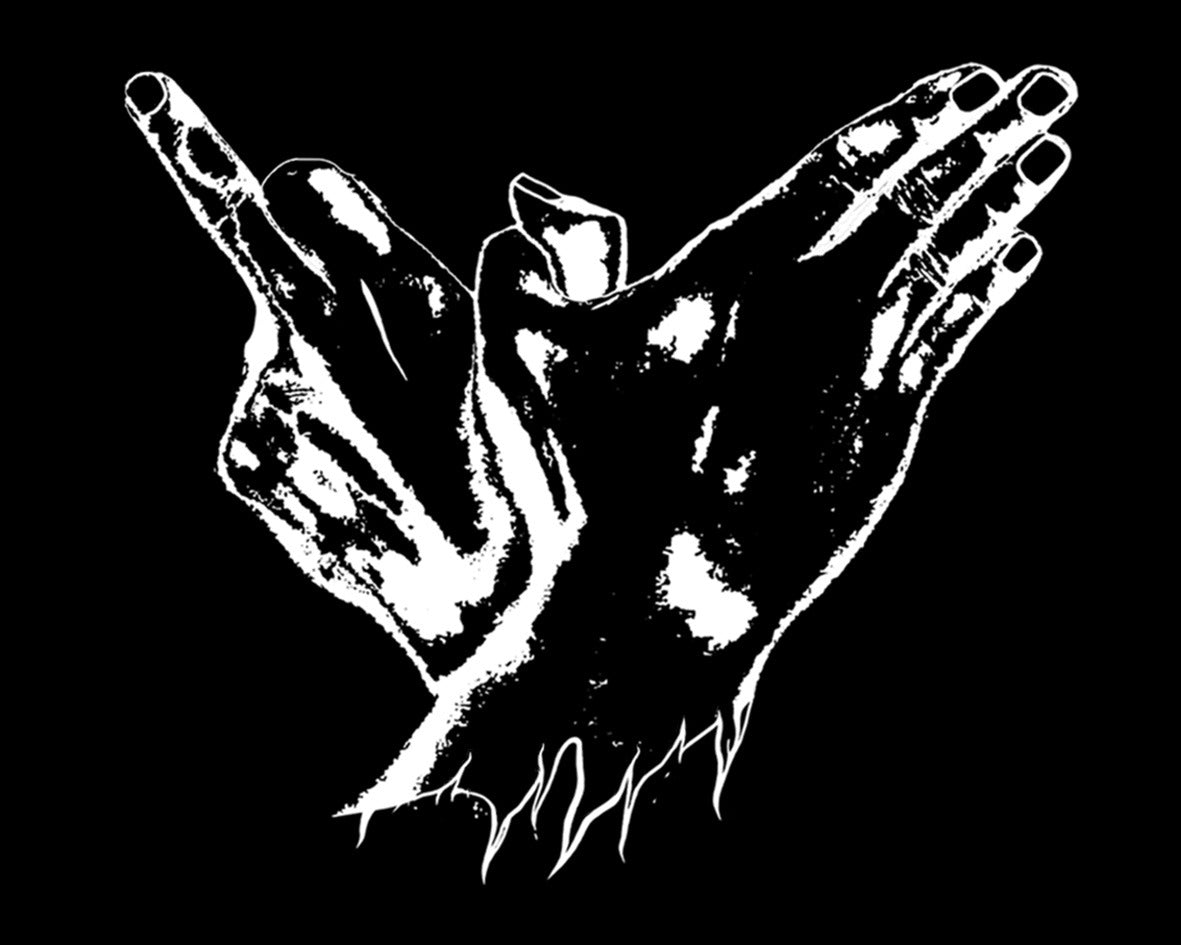 Peace and fuck sticker